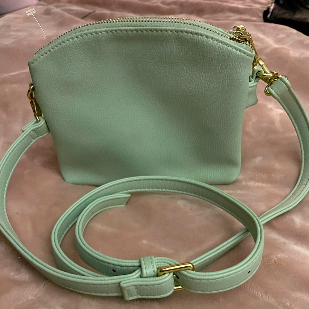 CC Light green crossbody